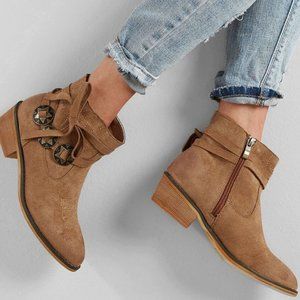 Mi.iM Western Valencia Ankle Booties